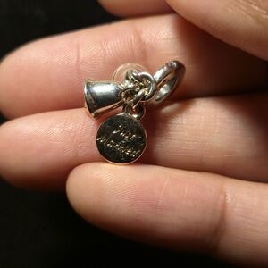 Pandora Just Married Wedding Bells Double Dangle charm